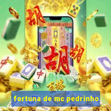 fortuna de mc pedrinho